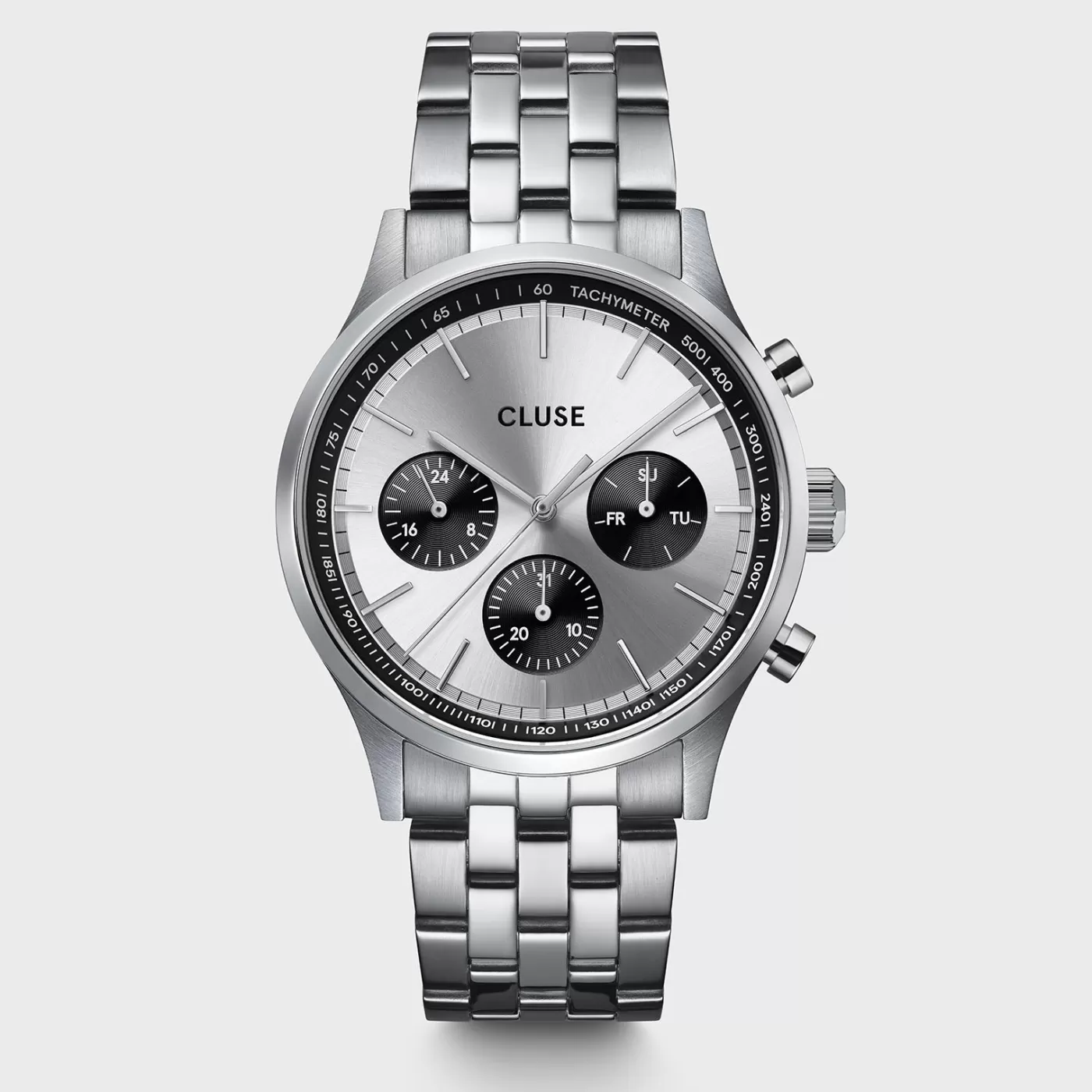 Anthéor Multifunction Watch Steel Silver, Silver Colour>CLUSE Sale