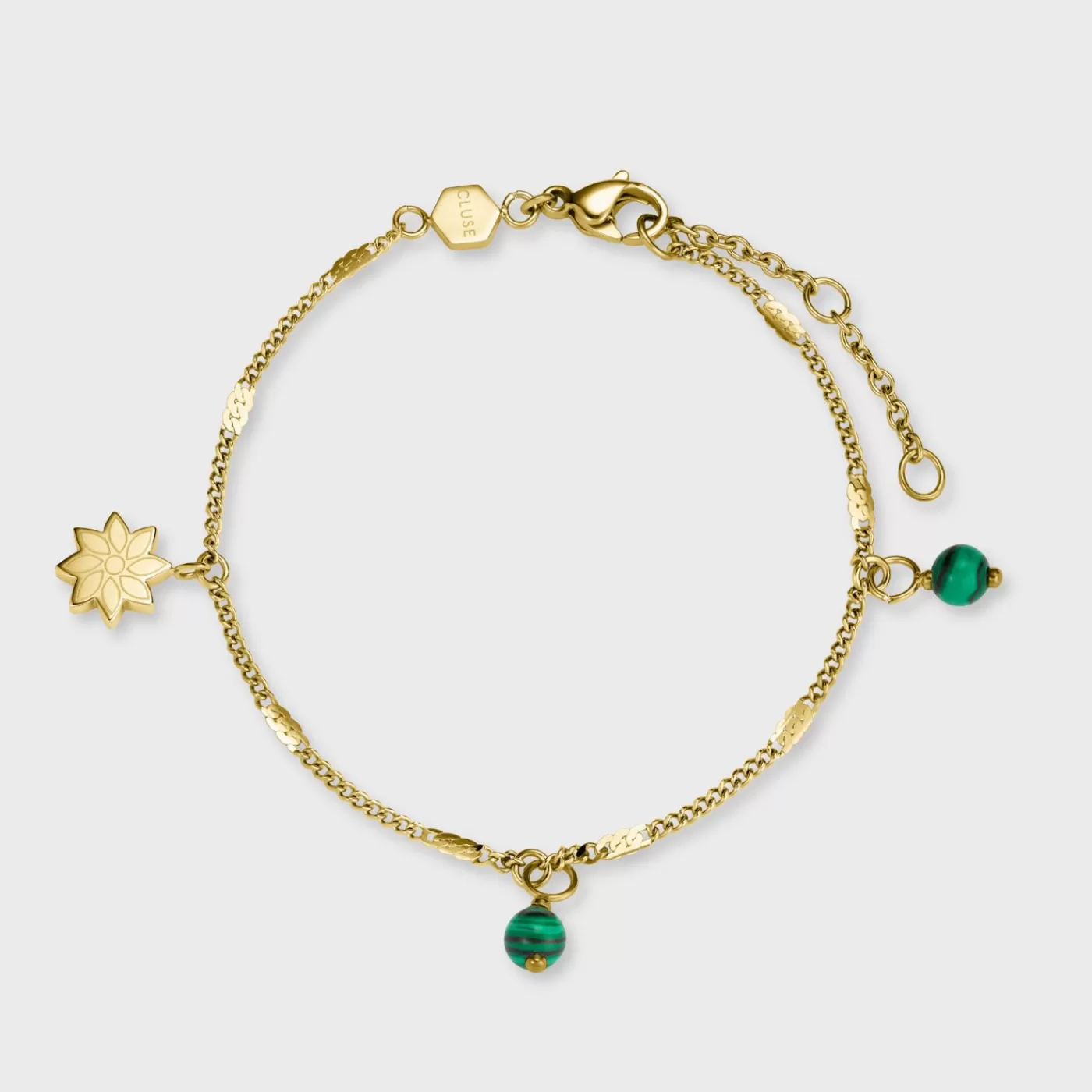 Essentielle Bracelet Daisy Green, Gold Colour>CLUSE Clearance