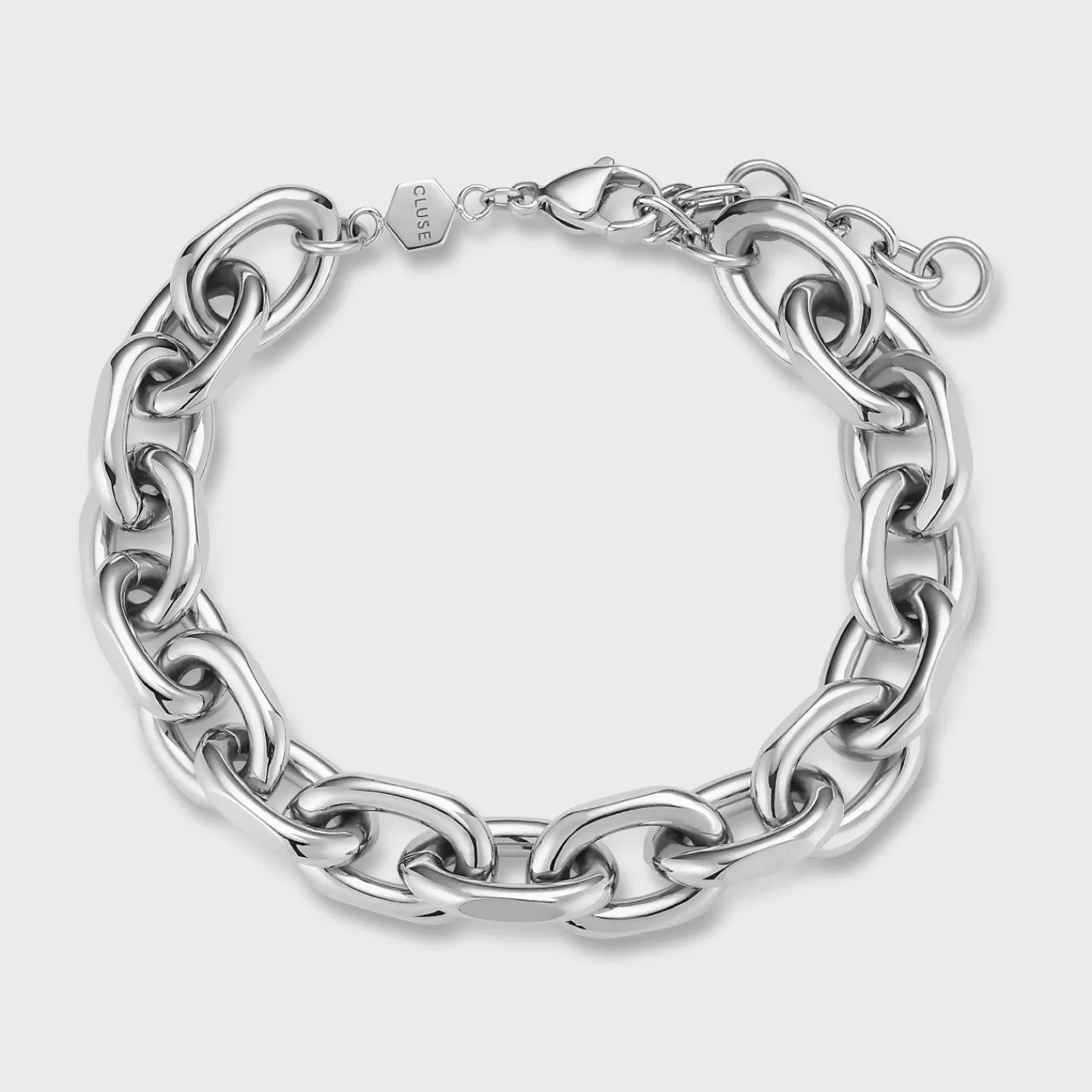 Essentielle Chunky Chain Bracelet Silver Colour>CLUSE Fashion