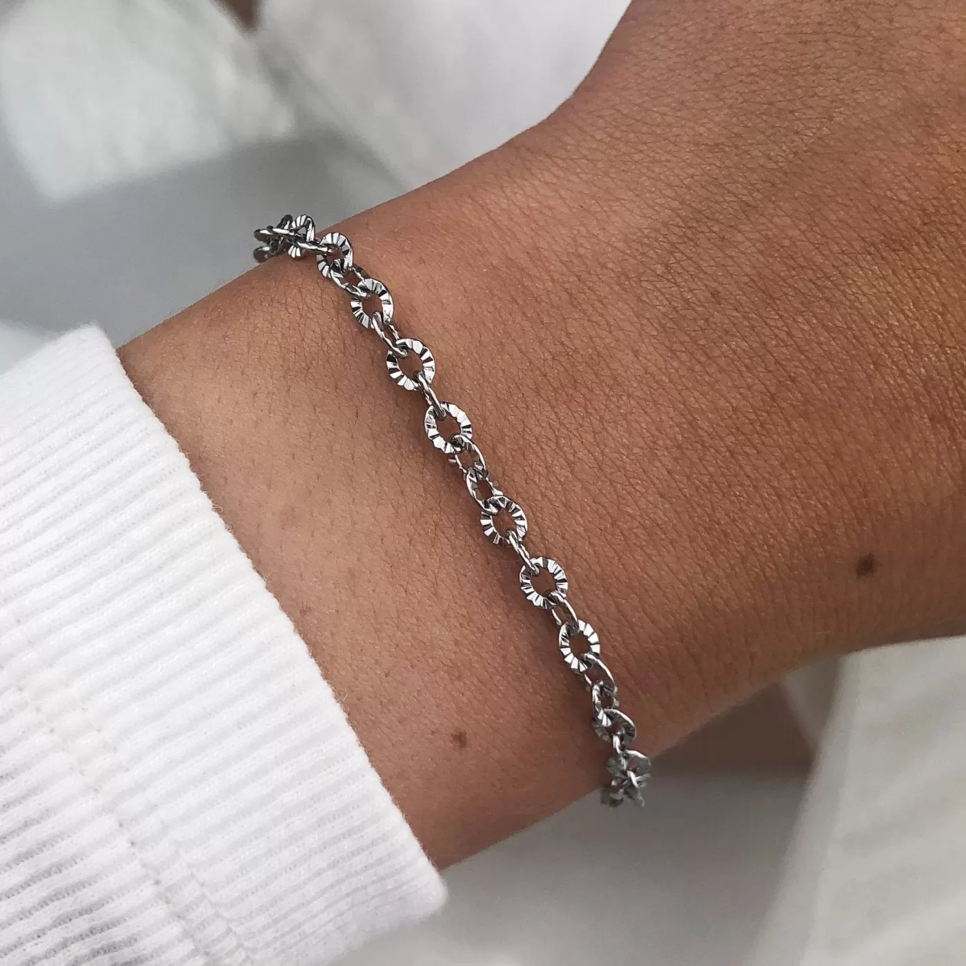 Essentielle Shiny Bracelet Silver Colour>CLUSE Shop