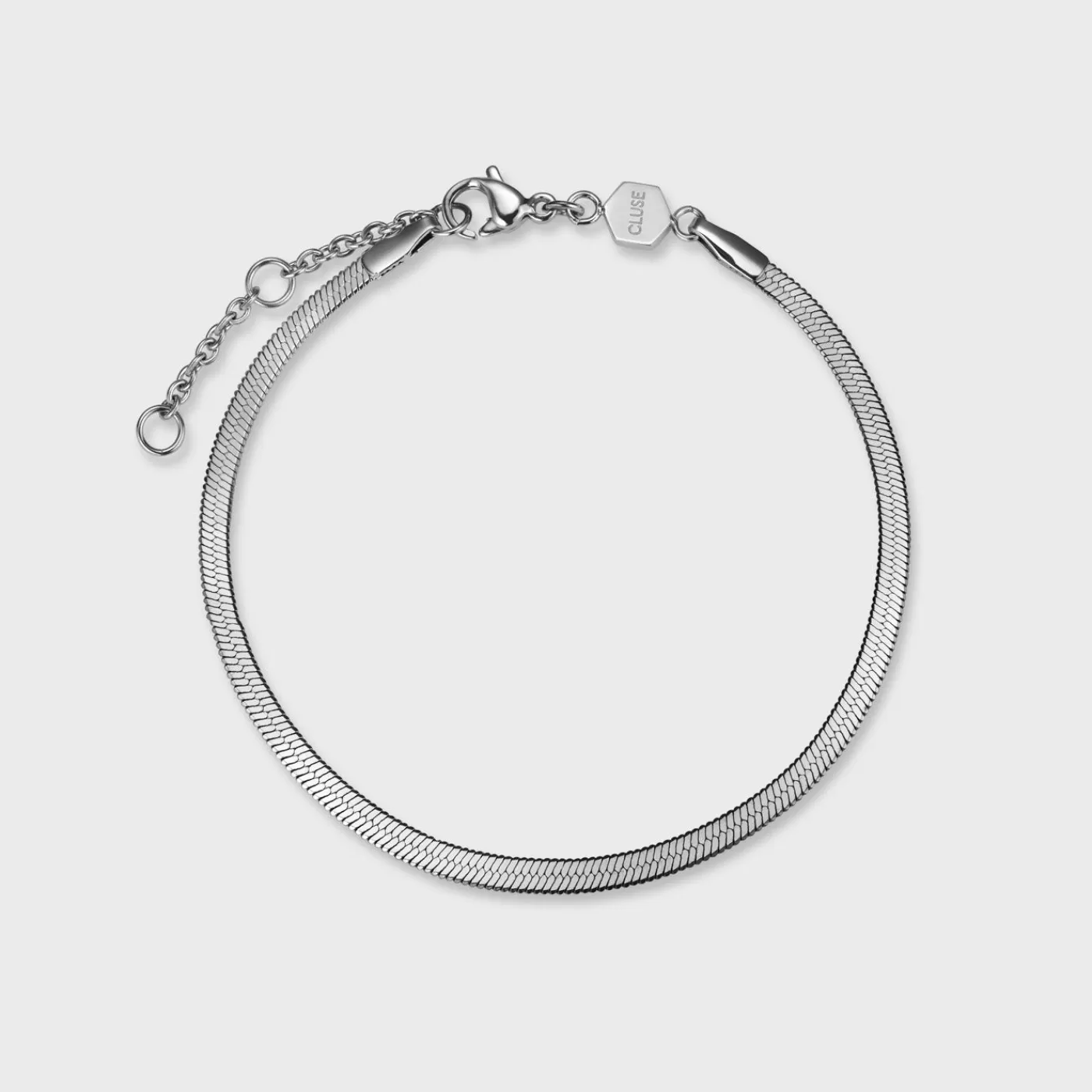 Essentielle Snake Bracelet Silver Colour>CLUSE Online