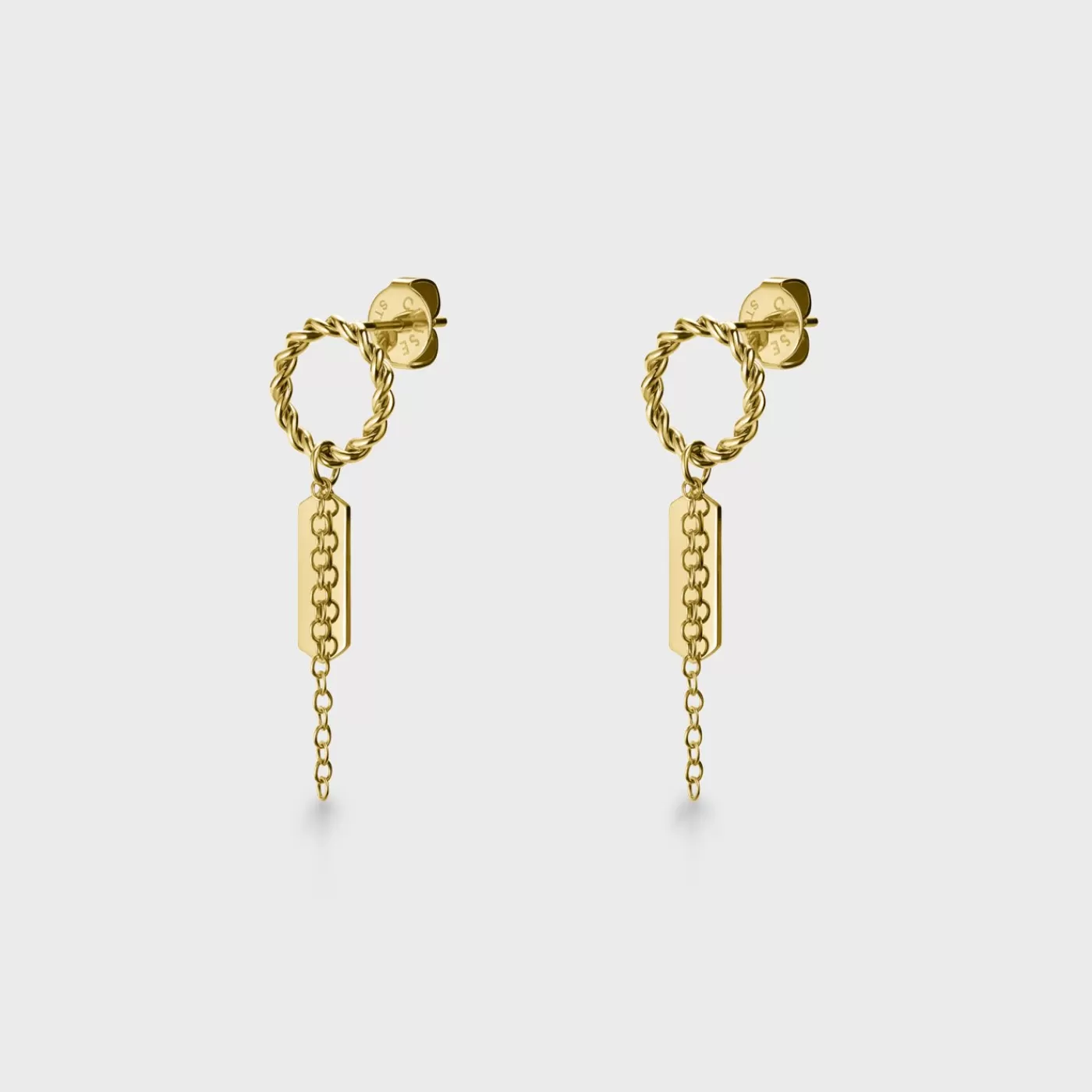 Essentielle Twisted Charm Earrings Colour Gold>CLUSE Cheap