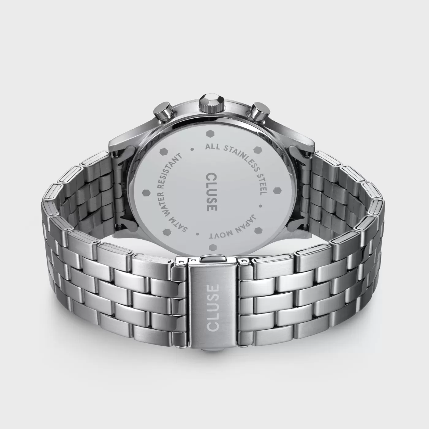 Gift Box Anthéor Multifunction Steel Watch Green & Cuban Chain Bracelet>CLUSE Store