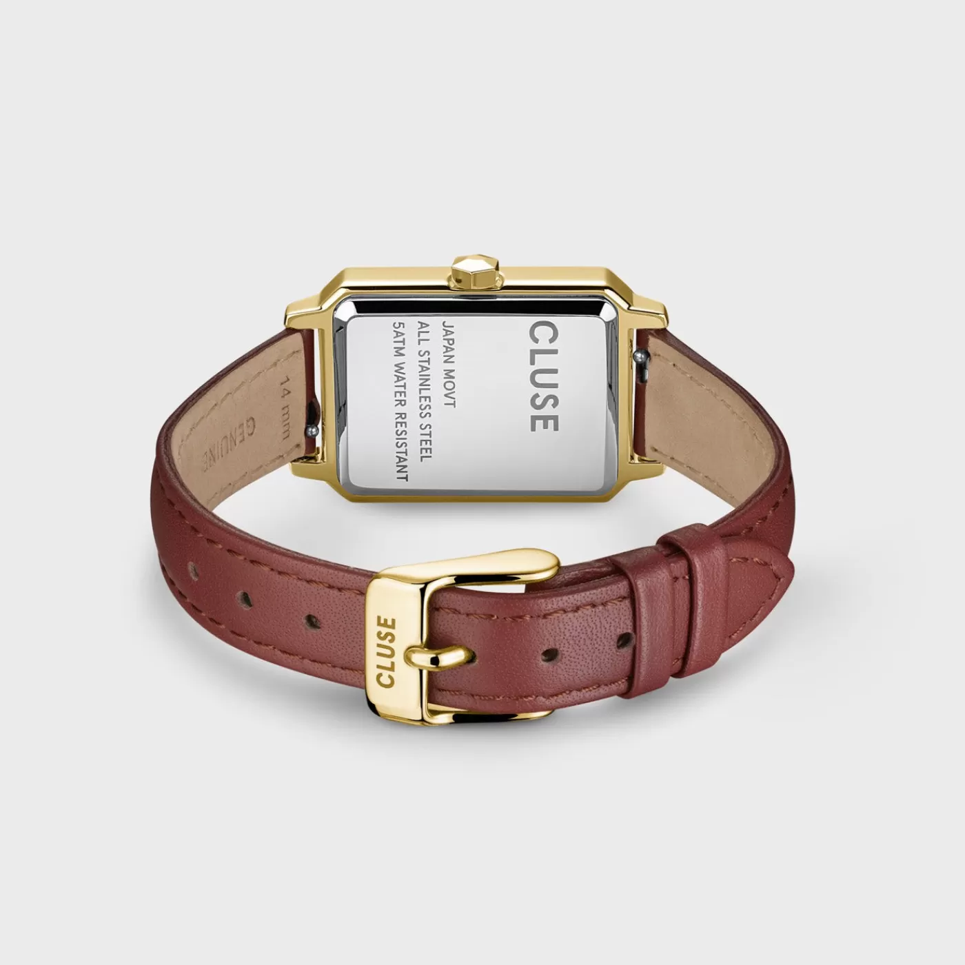 Gift Box Fluette Leather Watch and Chain Bracelet, Gold Colour>CLUSE Cheap