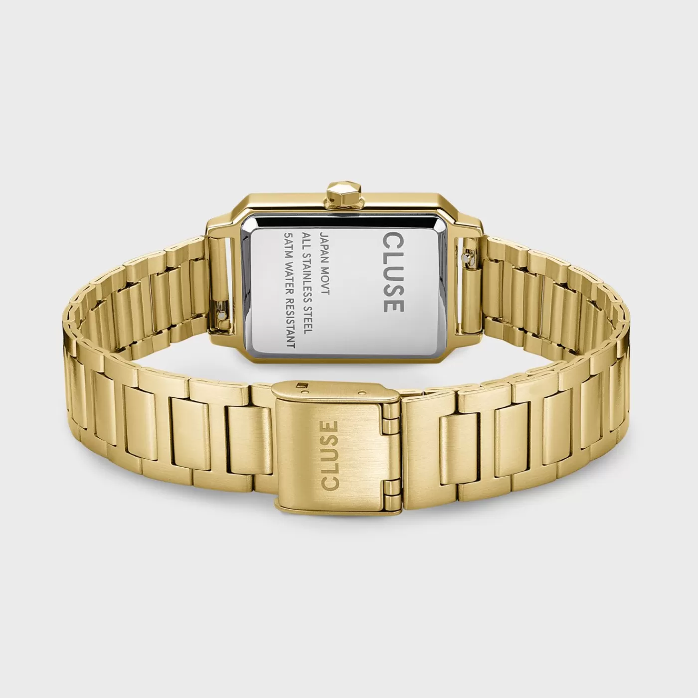 Gift Box Fluette Steel Watch and Black Leather Lizard Strap, Gold Colour>CLUSE Cheap