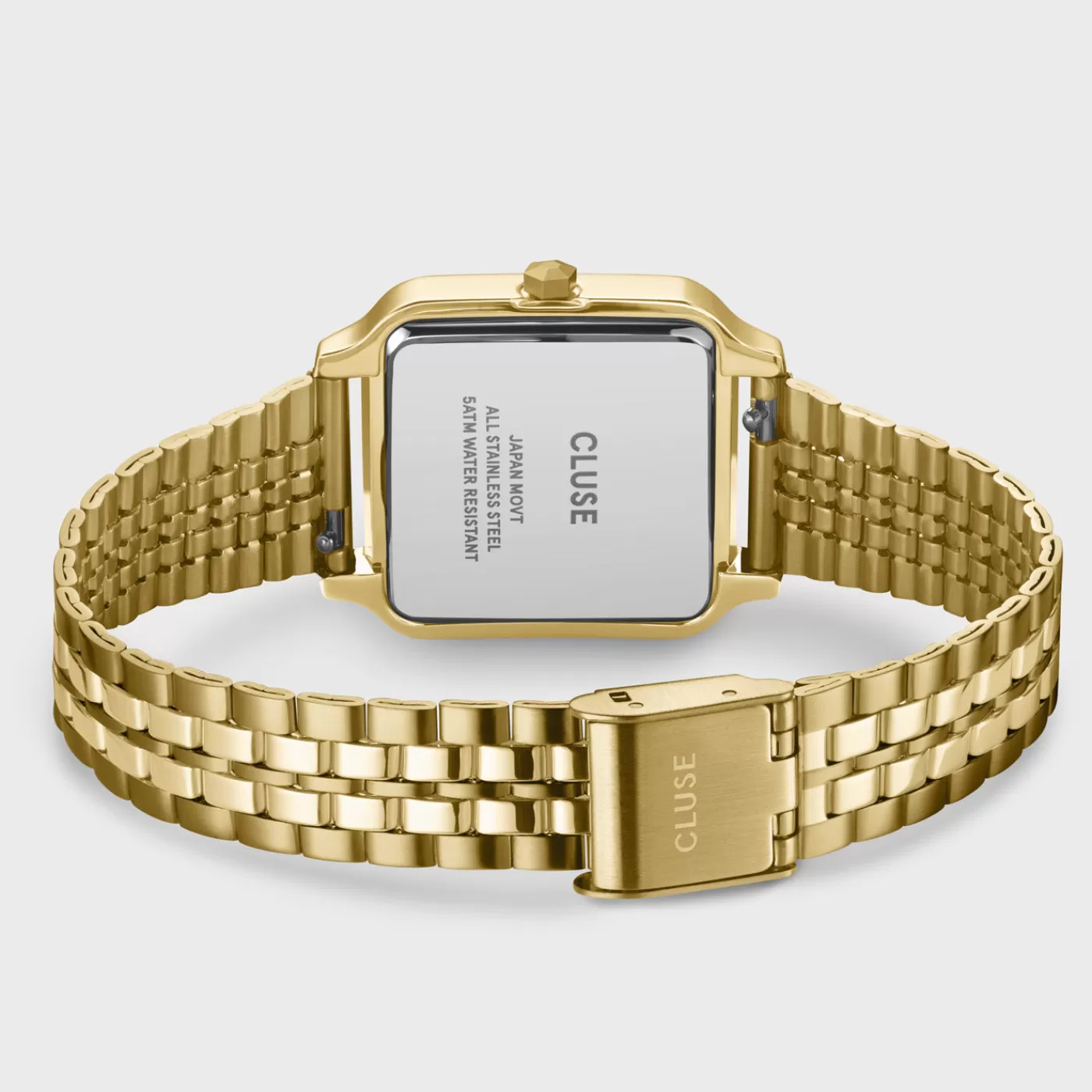 Gift Box Gracieuse Petite Watch Steel, Black & Twisted Snake Bracelet, Gold Colour>CLUSE Shop