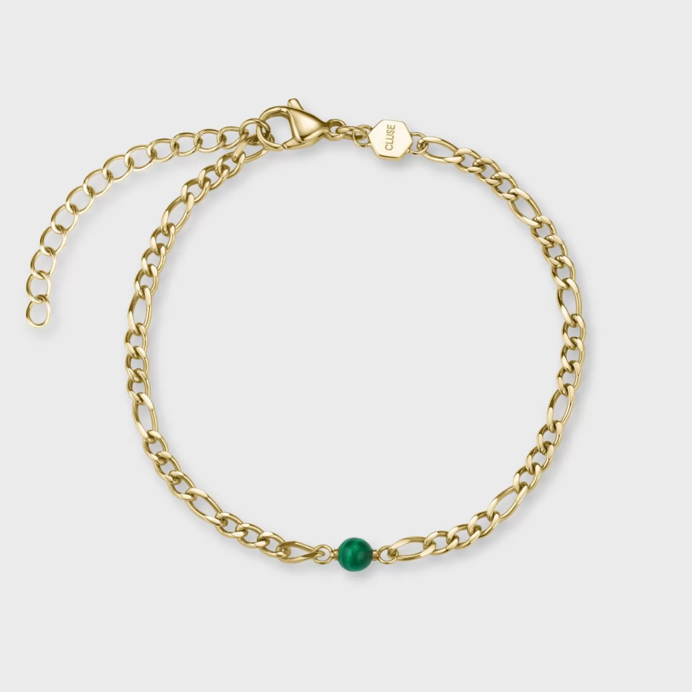 Gift Box Gracieuse Watch Steel Forest Green & Malachite Bracelet, Gold Colour>CLUSE Best Sale