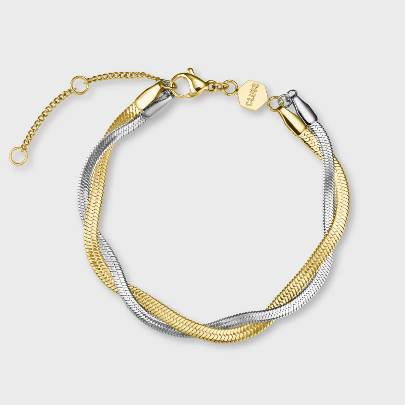 Élevé Twisted Snake Bracelet, Bicolour>CLUSE Cheap