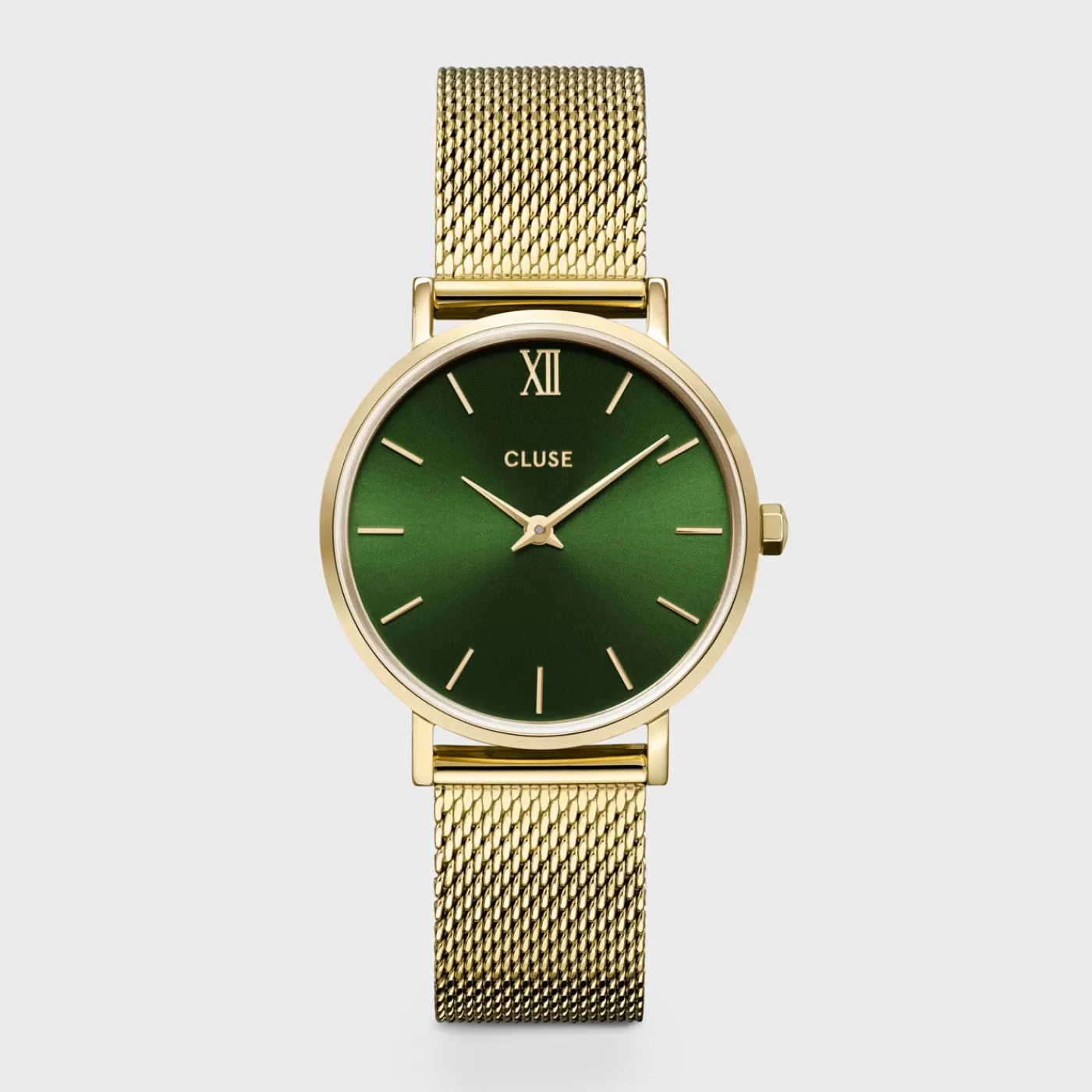 Minuit Mesh, Green, Gold Colour>CLUSE Discount