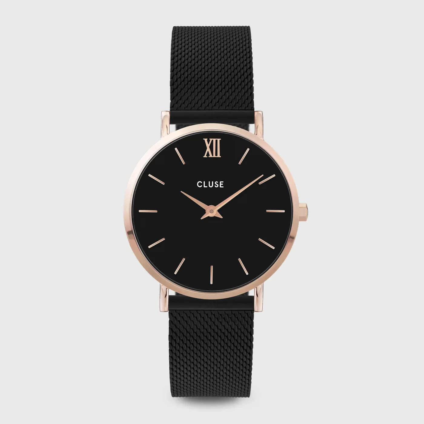 Minuit Mesh Rose Gold Black/Black>CLUSE Cheap