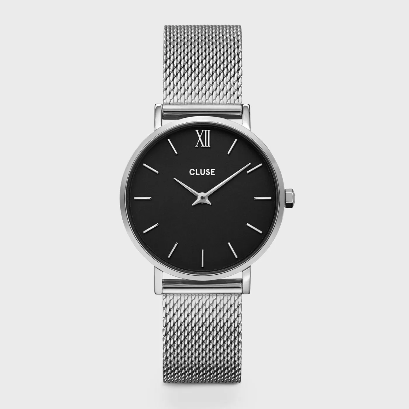 Minuit Mesh Silver/Black>CLUSE Cheap