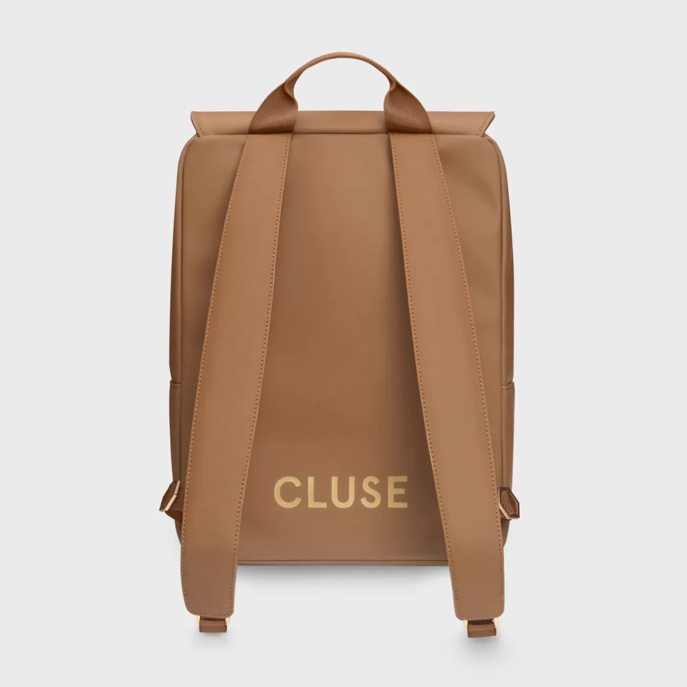 Nuitée Backpack, Camel, Gold Colour>CLUSE Store