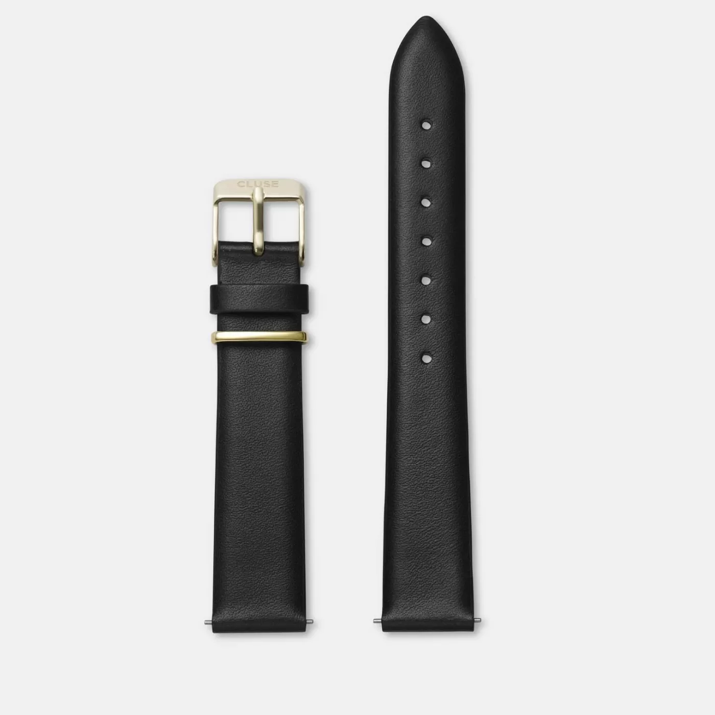 Strap 16 mm Leather Metal, Gold Colour>CLUSE Hot