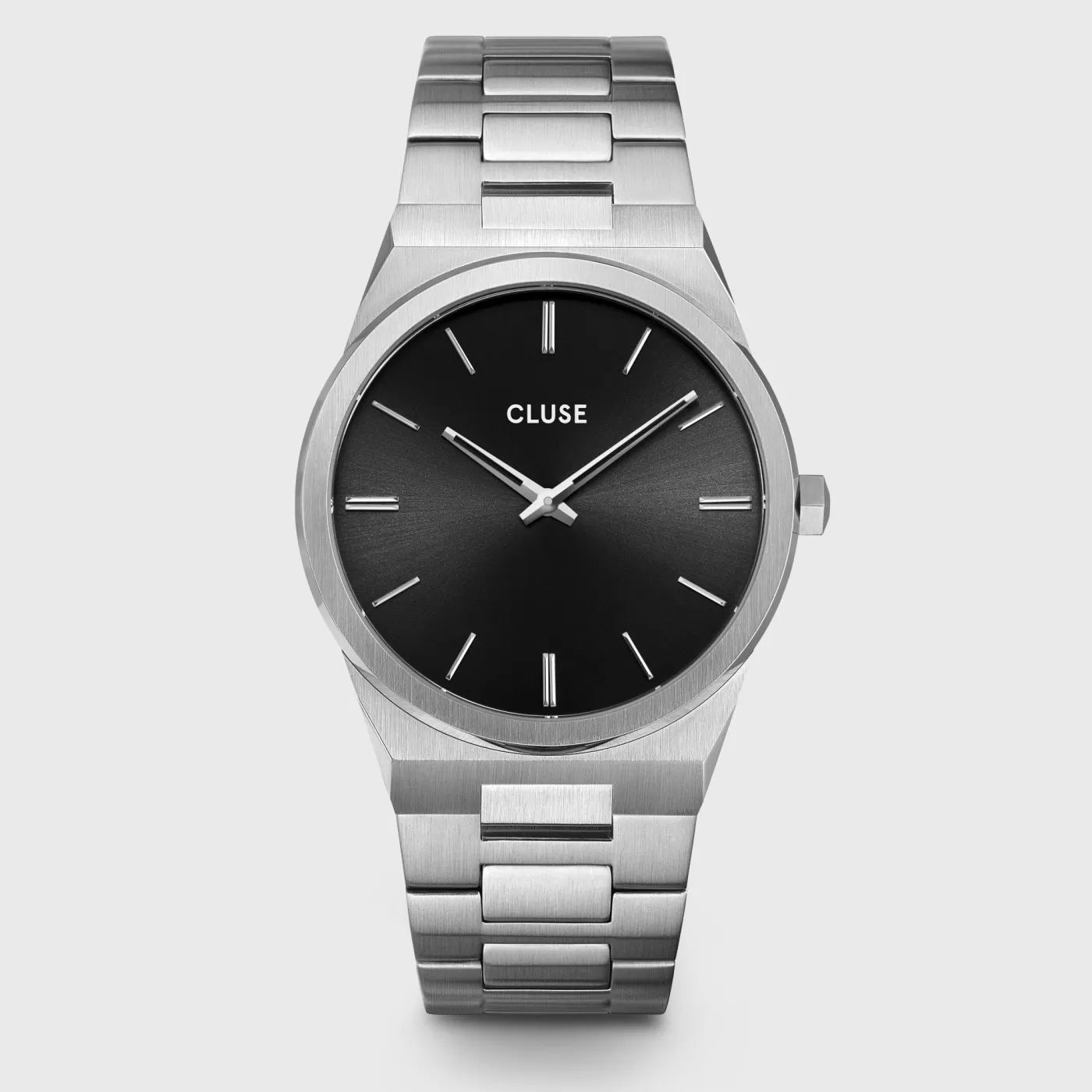 Vigoureux Steel Black, Silver Colour>CLUSE Store